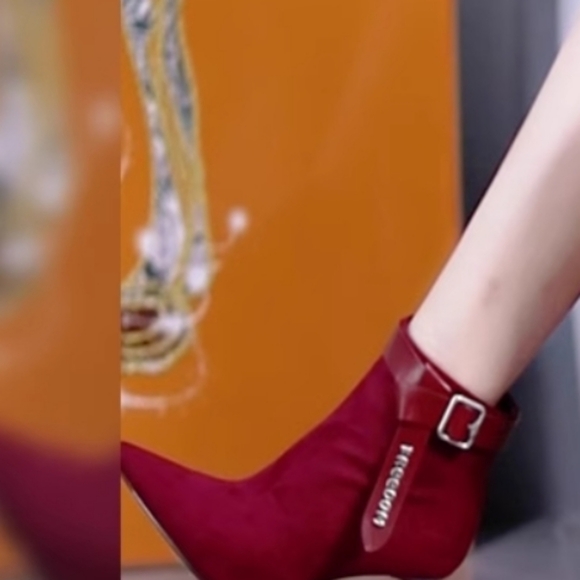 Ladies shoes deer leather shoes - Picture 3 of 4